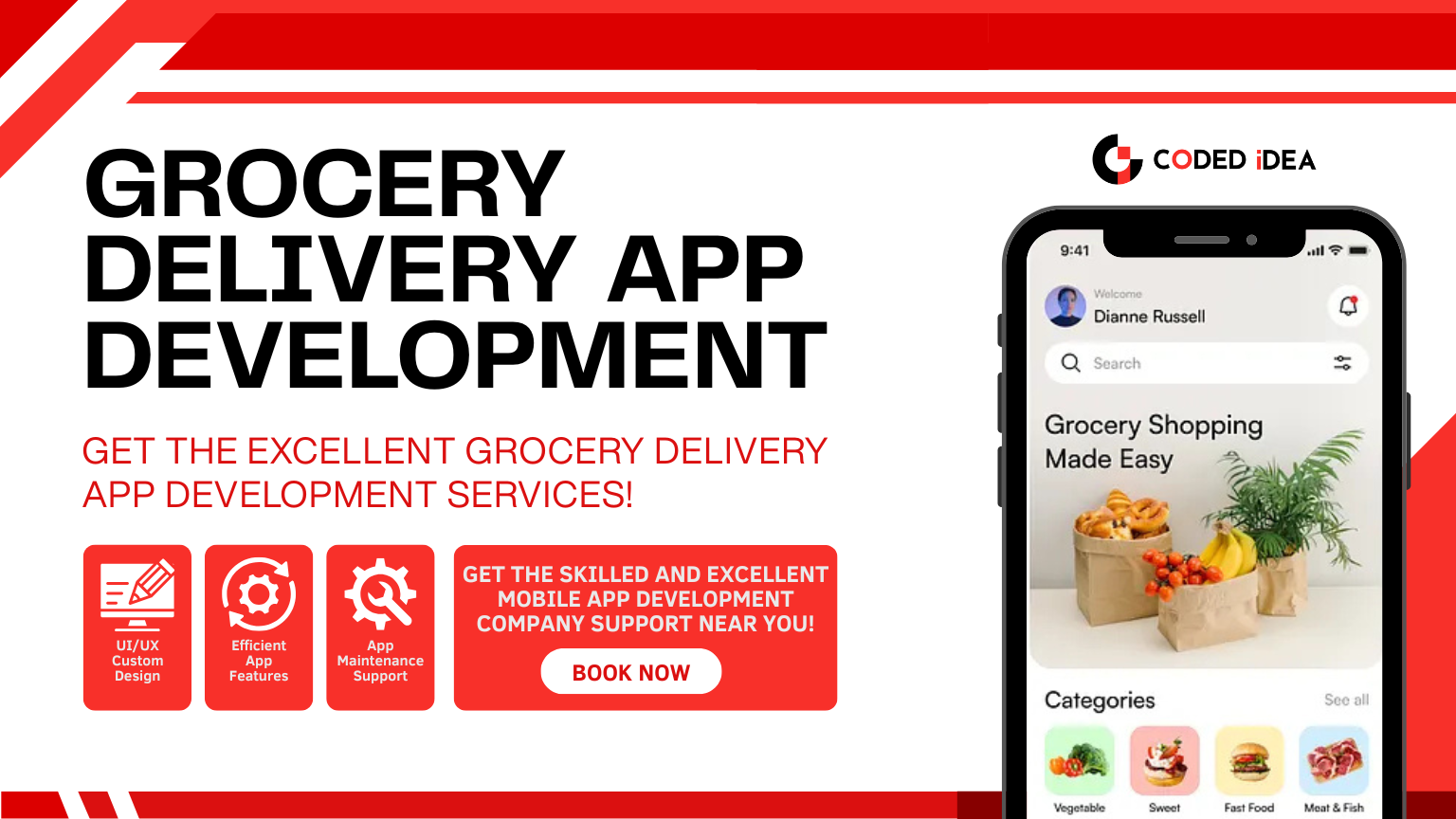 Grocery Delivery App Development