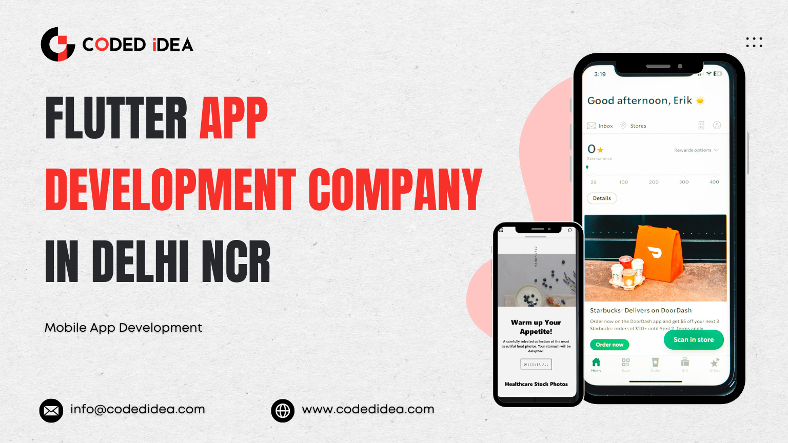 Flutter App Development Company in Delhi NCR